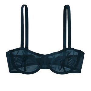 CUUP The Balconette Mesh Bra || NWOT || 36B || Ocean